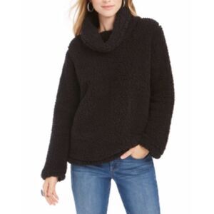 Style & Co Petite Cowlneck Sherpa Pullover Size PLarge